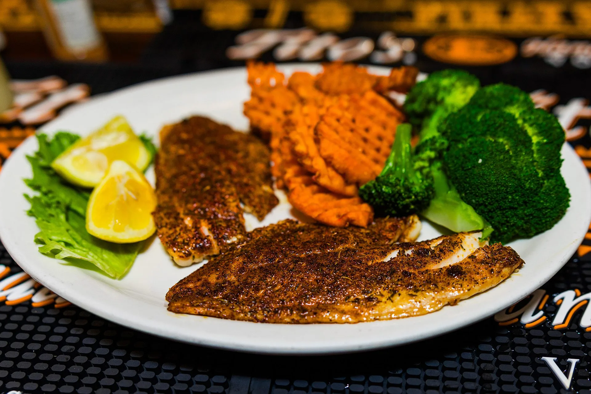 Blackened Snapper